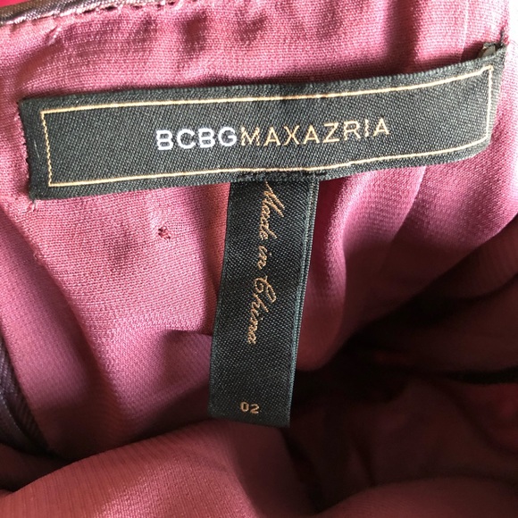 BCBGMaxAzria Ruched Cocktail Dress - Picture 5 of 5